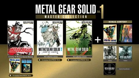 Metal gear solid master collection vol