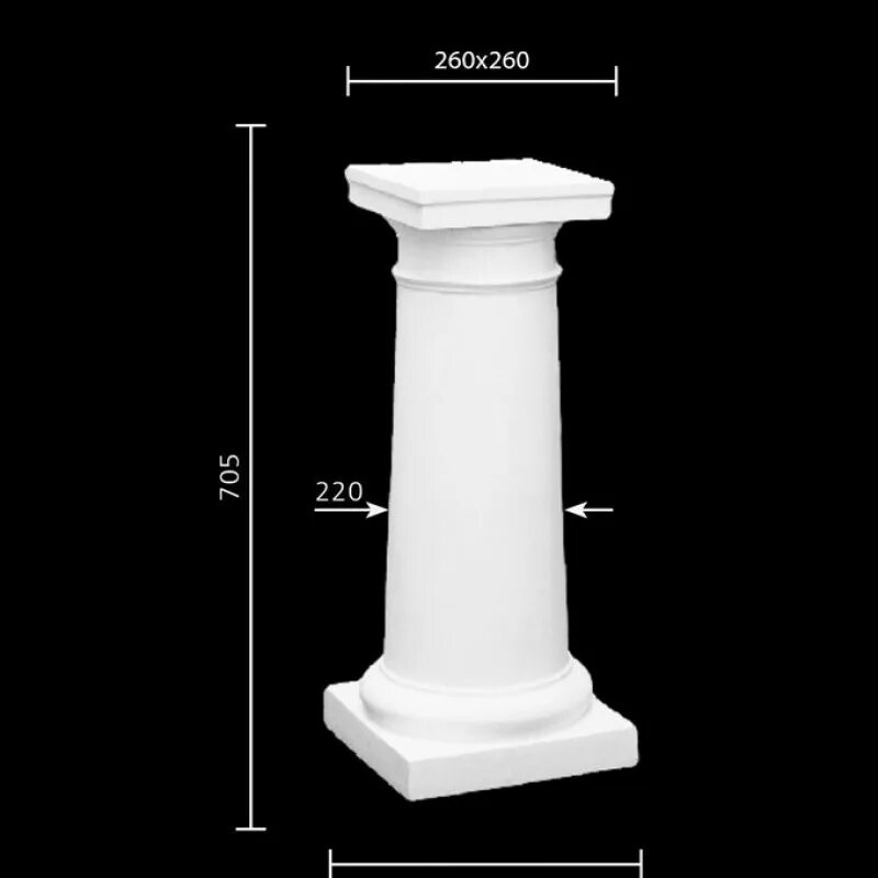 пьедестал 10. декор феличе капитель 25х40. пьедестал 10. декоративное изделие артикул 756344. пьедестал- тумба для кма canon 6330 rdf.