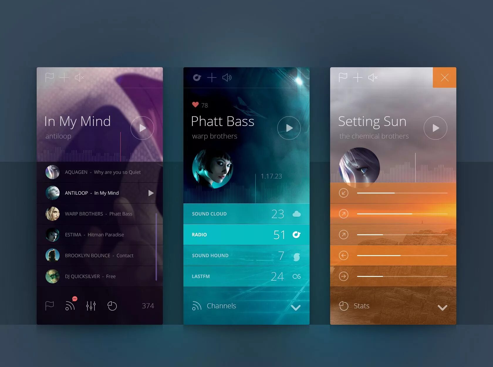 Phatt bass warp. Красивый Интерфейс. Красивый Интерфейс приложения. UI Интерфейс приложения. Стильный Интерфейс.