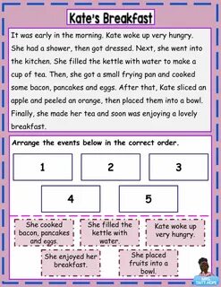 Arrange the words