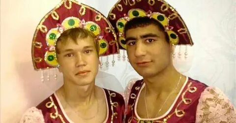 Мужик в кокошнике