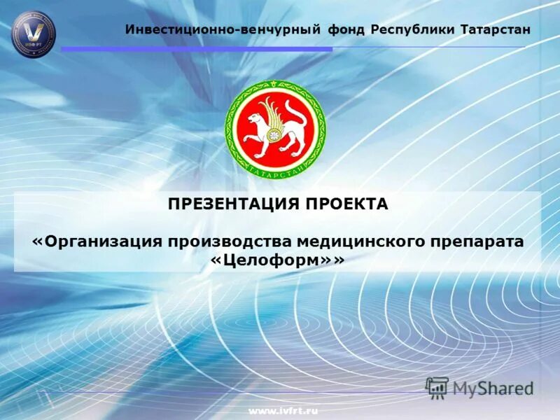 Фонд республики. Инвестиционно-венчурный фонд республики татарстан. презентация проекта производства. презентация проекта предприятия. республика татарстан презентация.