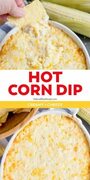 Creamy Hot Corn Dip Recipe Dip recipes easy, Hot corn dip, Corn dip recipes