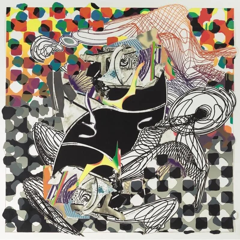 Frank Stella картины.