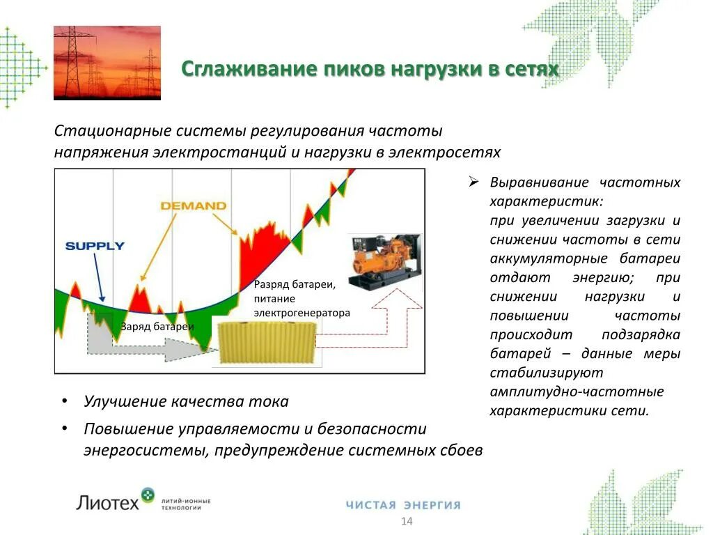 Пиковая нагрузка. Нагрузка на сеть. Прогнозирование пиковых нагрузок. «Сглаживание» процессов. Снижение повышение частоты