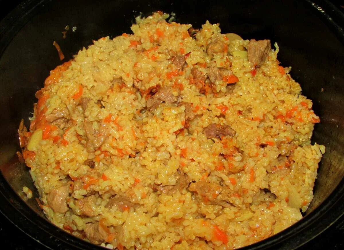 Пошаговый рецепт плова в мультиварке