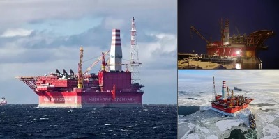 карта нефтяных месторождений россии