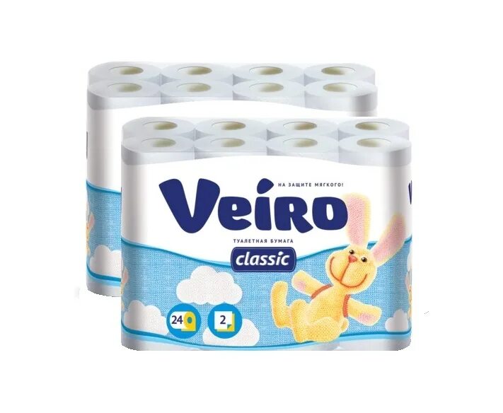 Туалетная бумага veiro linia classic 2х. 1с28. Белая /12/. Бумага туалетная "veiro" classic оранжевая 2-сл 4 рул. Вейро.