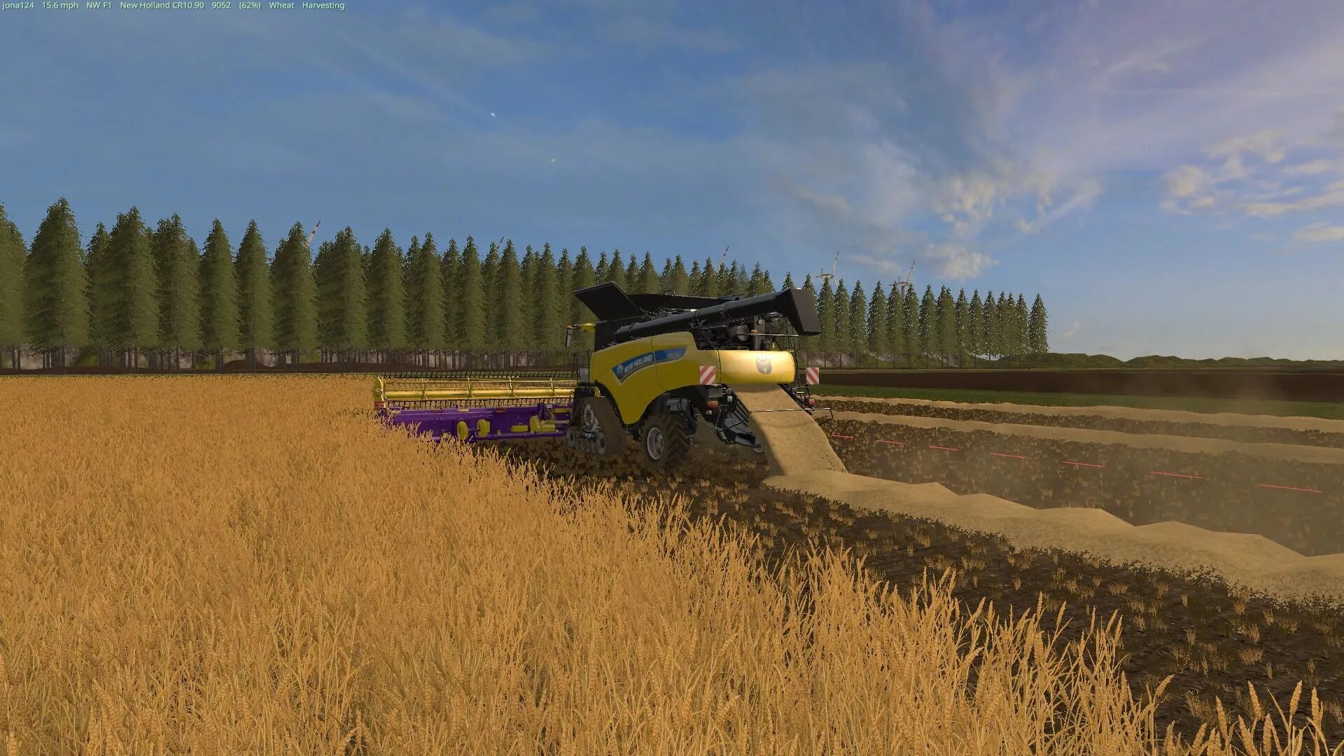 Wheat farming simulator