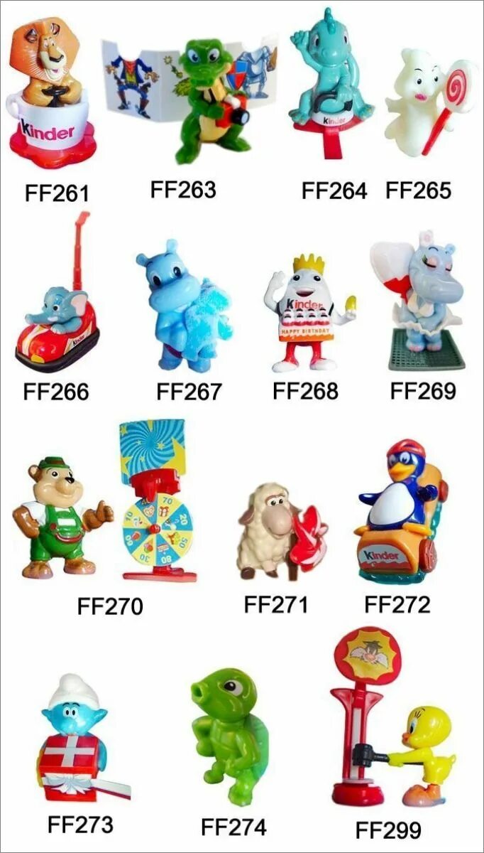 Фф kinder. Киндер ff265. Киндер ff299. FF 268 Киндер. Киндер сюрприз ff017.