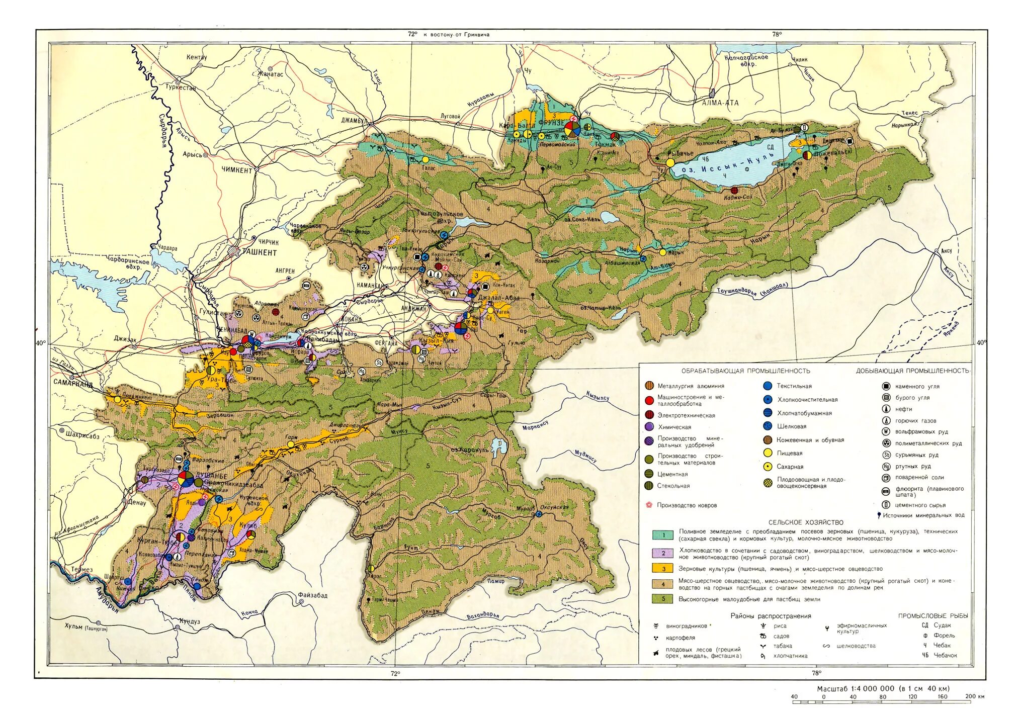 Районы таджикской сср. Экономические карты Киргизии. Экономическая карта таджикской ССР. Экономическая карта Таджикистана. Карта Киргизии 1924 года.