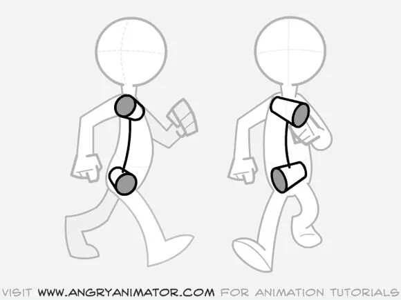 Resource animation. Простой персонаж для анимации. Анимация походки персонажа. Персонаж в движении. Шаблоны для анимации персонажей.