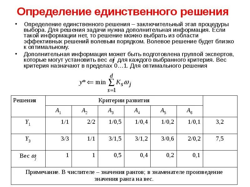 Решение это определение. Определение «решения КС». Измерение решений. Определения единственное.