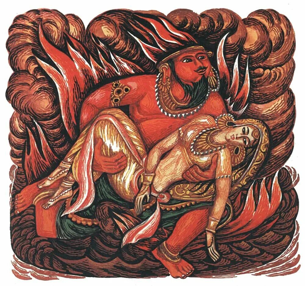 Михаил ромадин сказание о раме и сите. Сказание о раме сите и летающей. Индийские демоны ракшасы. Сказание о раме сите и ханумане. Сказание о раме сите и летающей обезьяне ханумане.