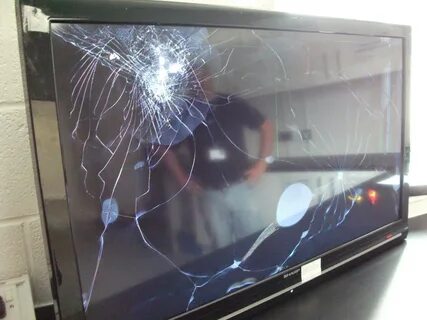 Что сделать с разбитым телевизором