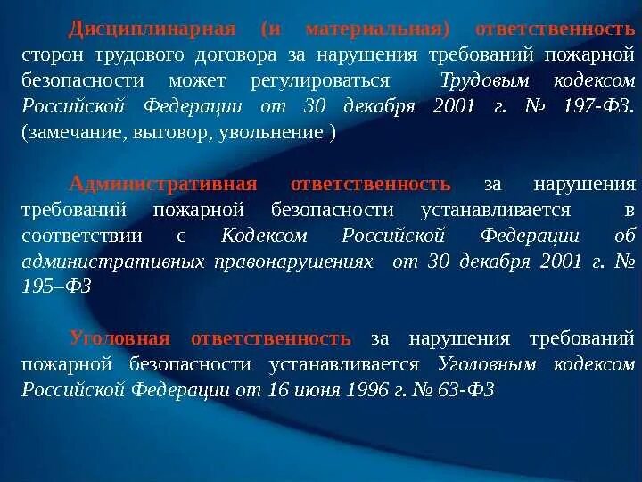 Нарушение правил пожарной безопасности коап. Ответственность за нарушение требований пожарной безопасности. Виды ответственности за нарушение требований пожарной безопасности. Ответственность за невыполнение требований пожарной безопасности. Ответственность за требования пожарной безопасности.