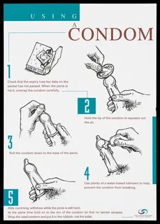 Пять инструкций и схем, как пользоваться презервативом; реклама Комиссии об...
