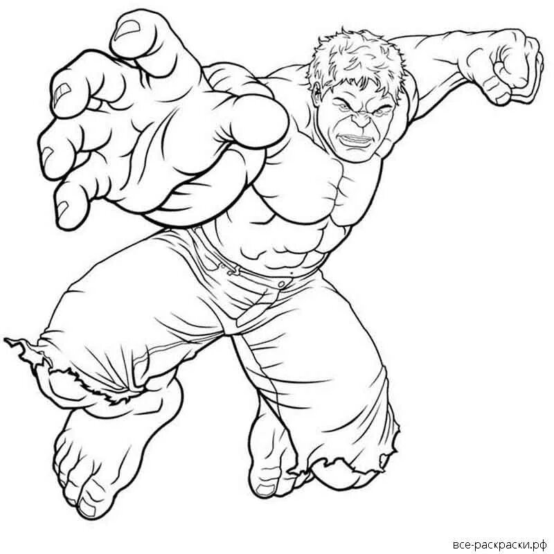THE INCREDIBLE HULK coloring pages - Incredible Hulk Avengers coloring, Avengers