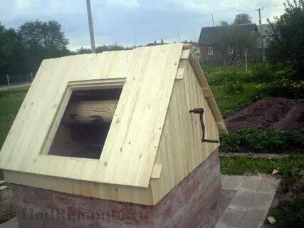 Крыша на колодец своими руками