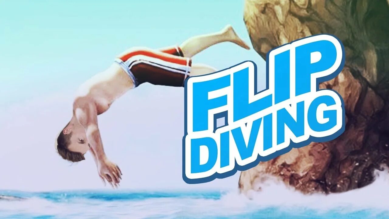 Игра прыжки в воду. Флип дайвинг. Обложка игры Flip Diving.