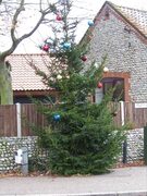 File:-2019-11-21 Village Christmas Tree, Mundesley.JPG - Wikimedia Commons