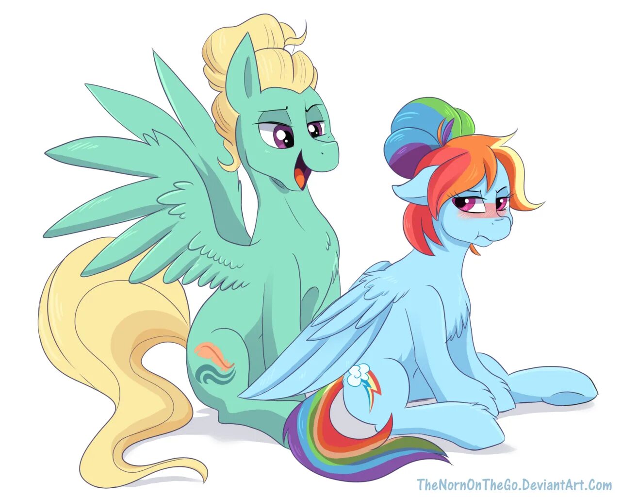 Зефир бриз. Рейнбоу Дэш и зефир. Рейнбоу и зефир Бриз. Rainbow Dash and Zephyr Breeze. My little Pony зефир Бриз.