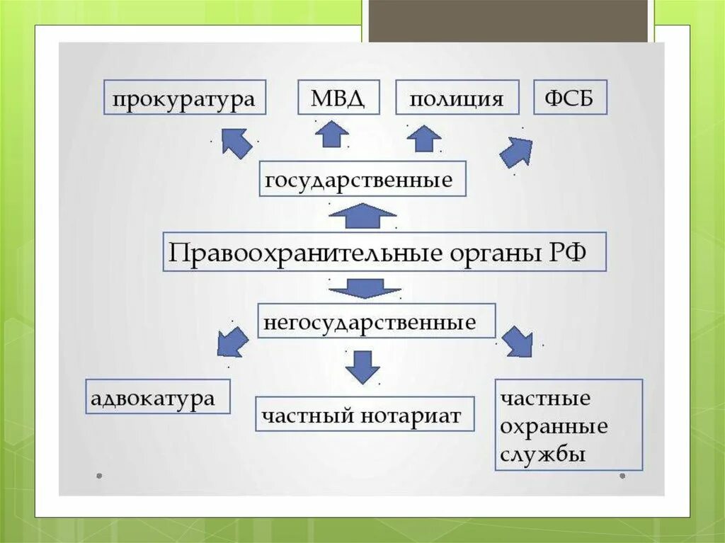 Негосударственные органы рф