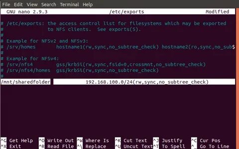Nfs linux