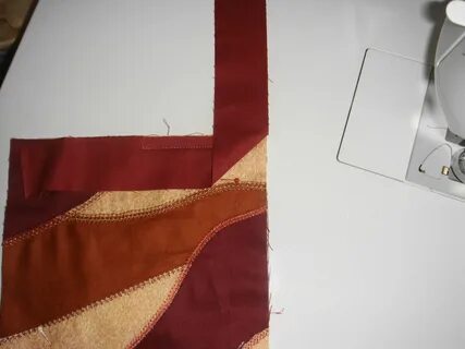 Как пришить косую бейку