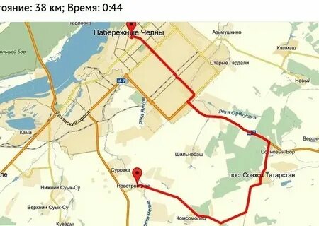 Набережные челны где это находится