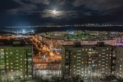 Над мурманском