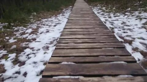 Настил через болото 4