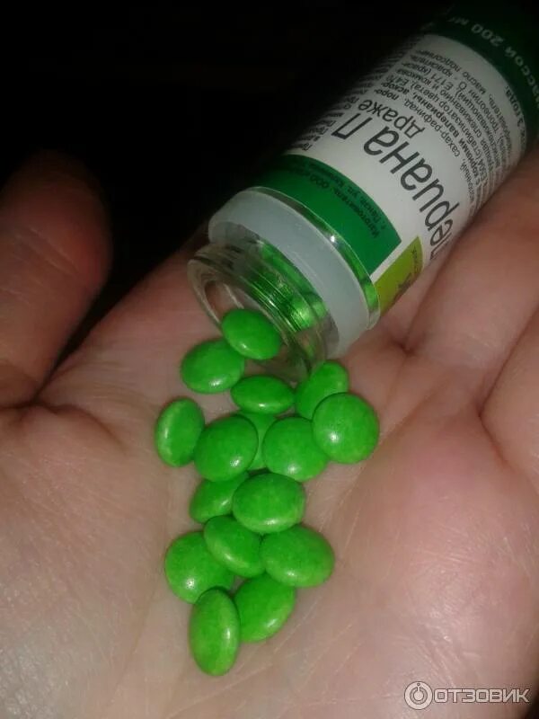 Зеленая валерьянка в таблетках