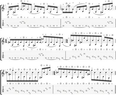 Seven tabs