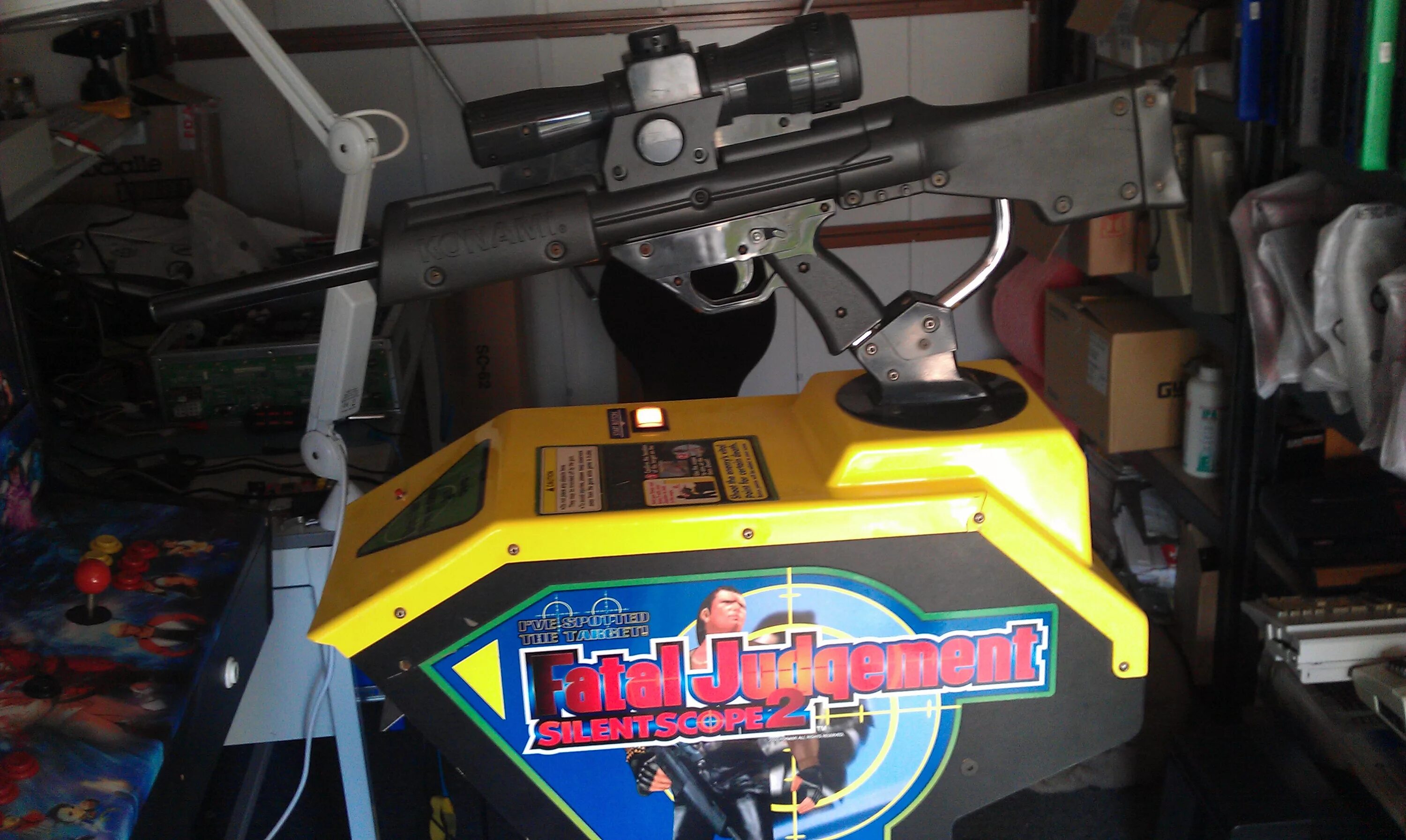 No scope arcade 2025. No-scope arcade. silent scope bone eater. silent scope.