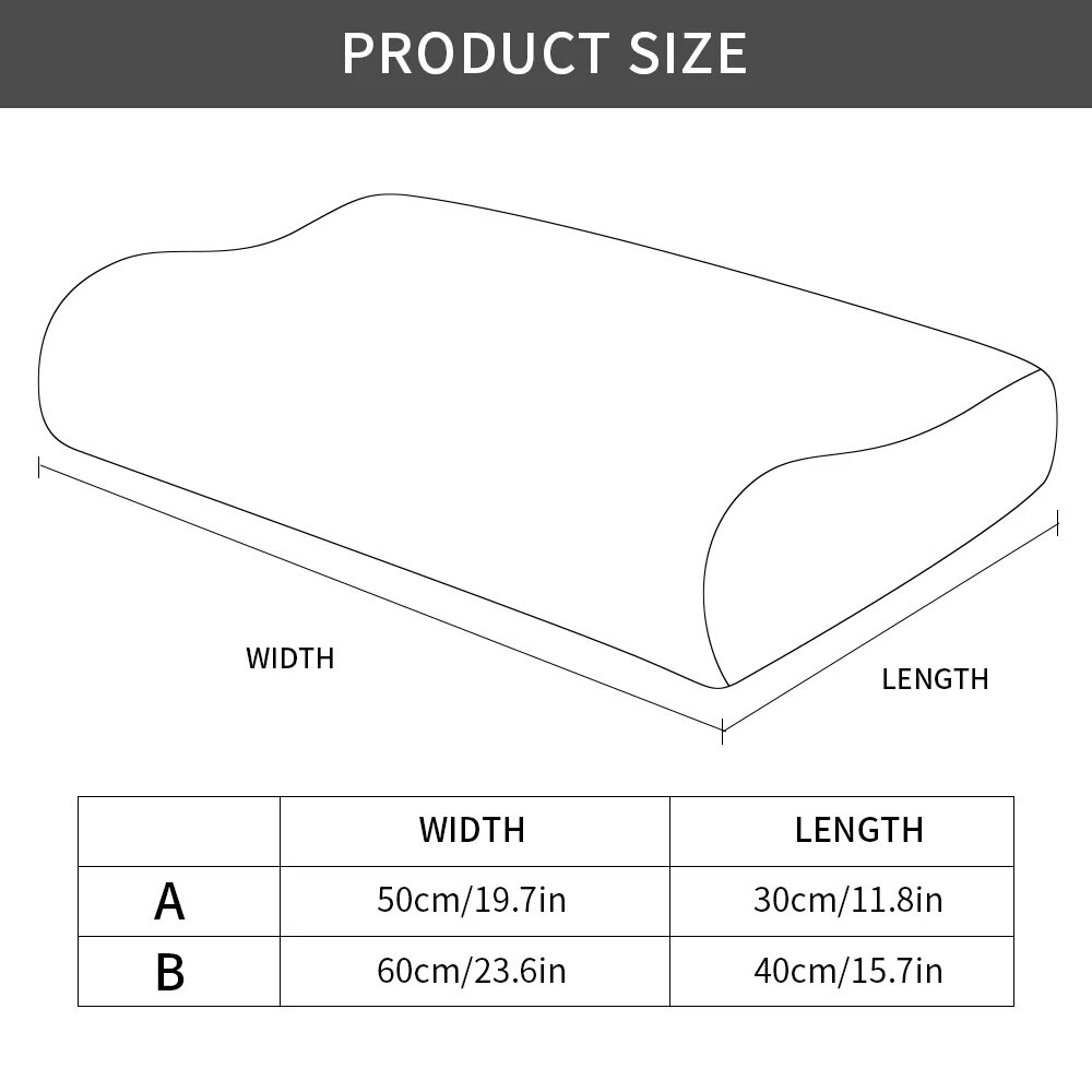 Подобрать размер подушки
