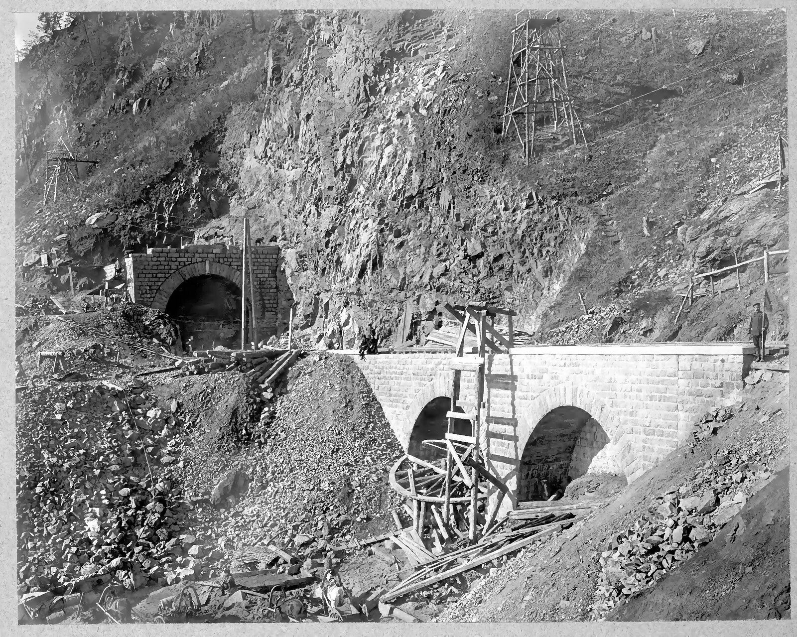 Кругобайкальская железная дорога тоннели. Транссибирская магистраль 1904 год. Кругобайкальская железная дорога 1900. Кругобайкальской железная дорога 1904.