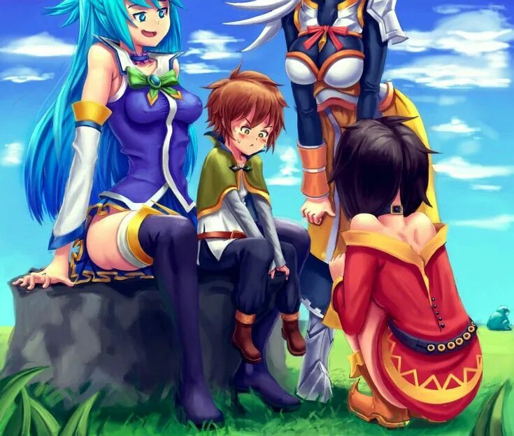 Kono ecf. Аква konosuba r18. konosuba r34.