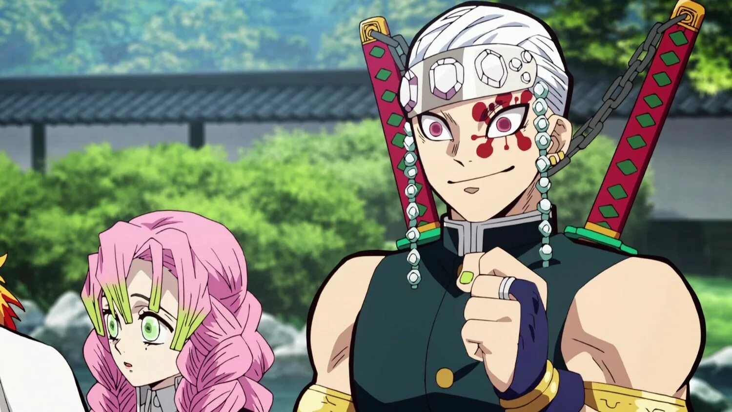 Аниме клинок рассекающий демонов тенген узуй. Церковь атеизма. Иисус творец. Divine mercy. Бог всего блестящего.