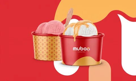 Ice cream logo on behance