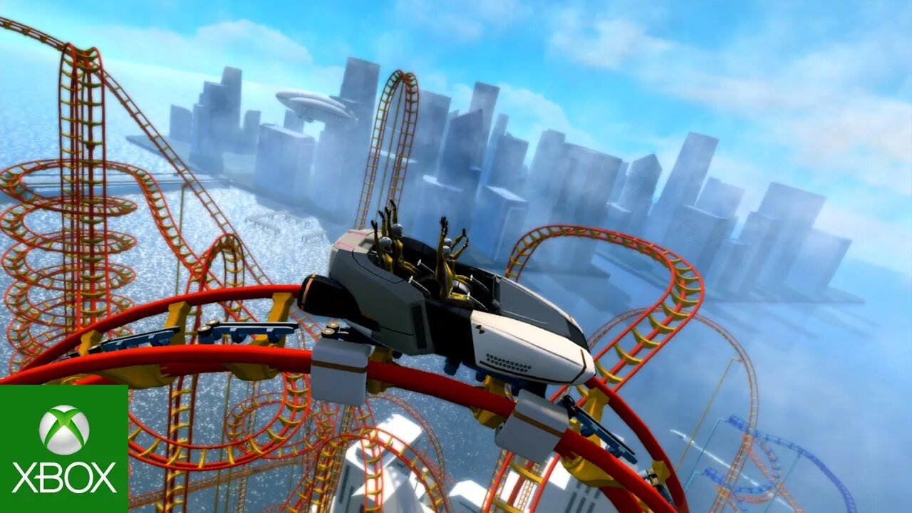 SCREAMRIDE Xbox 360. Игра SCREAMRIDE (Xbox one). Игры про американские горки на Xbox 360. Симулятор американских горок.