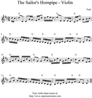 Violin sheet