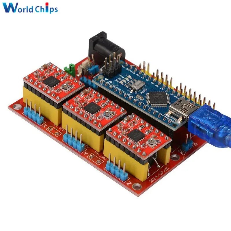 Arduino nano расширение. Nano v3 shield. arduino nano shield v3.0. cnc шилд v4. плата расширения ардуино нано.