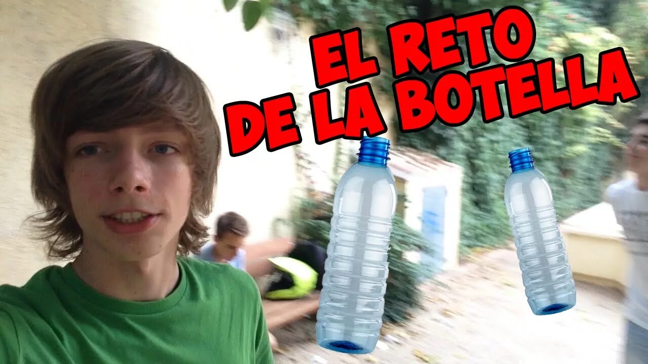 Bottle flip challenge