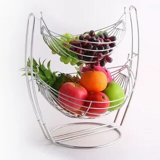 Корзина для фруктов металлическая