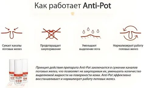 Как работает дезодорант