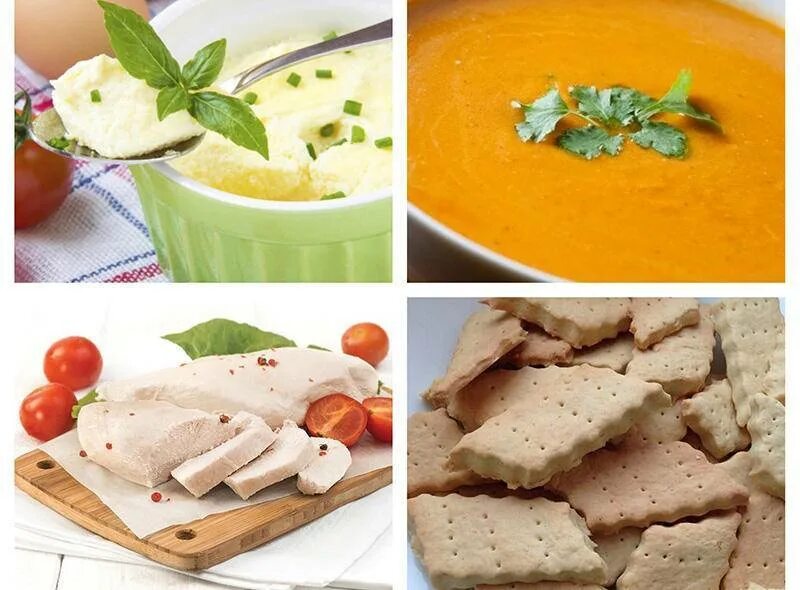 Щадящая диета. Диетические блюда для панкреатита. Блюда при язве. Щажение пищи. Диетический суп.