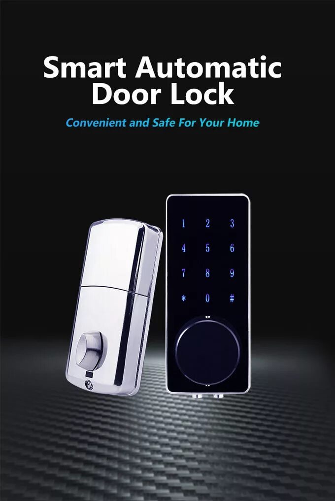 Smart automatic. Automatic doors systems advertisement.
