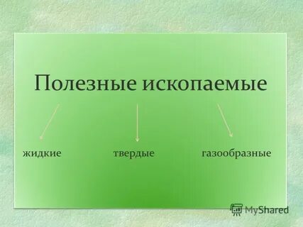 Жидкие ископаемые