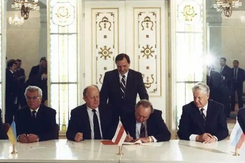 1991 подписание беловежских соглашений